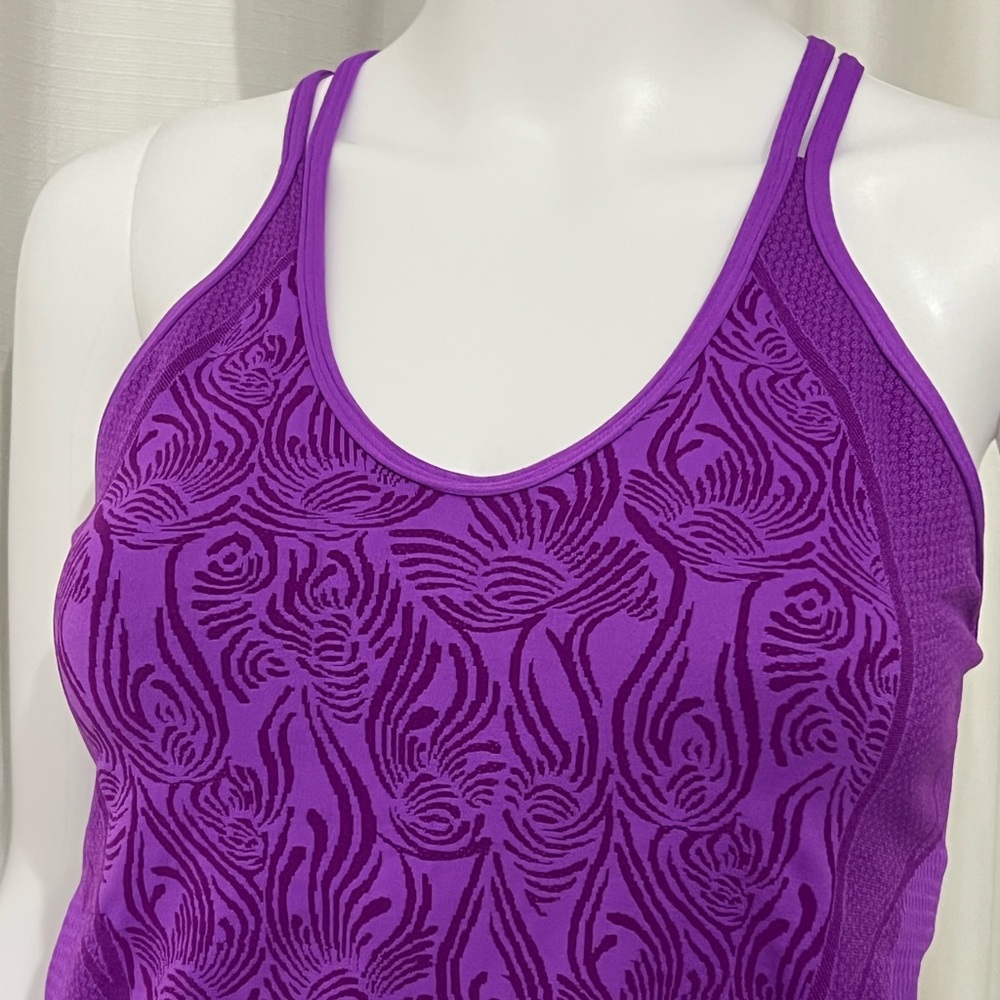 Zella L Purple Tank Top